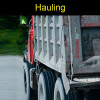 hauling